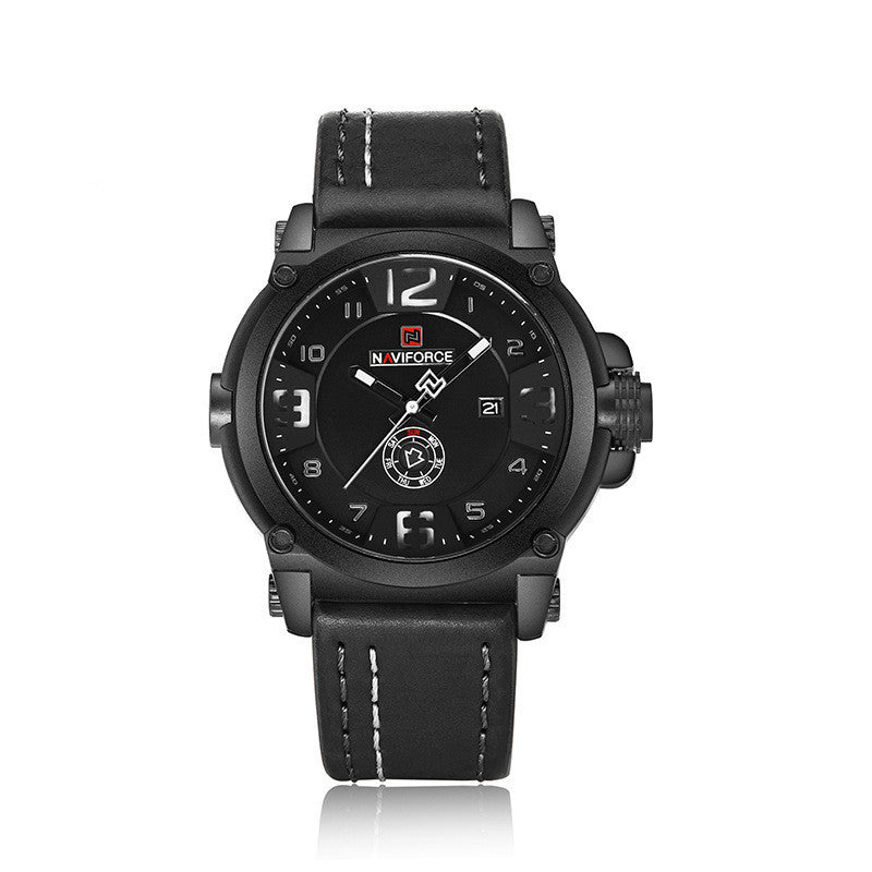 NAVIFORCE Tactical Watch - Clean Black Background