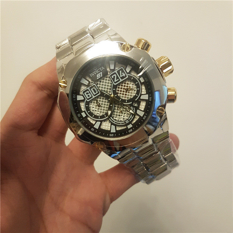 Invicta Watch - 3D Black Background