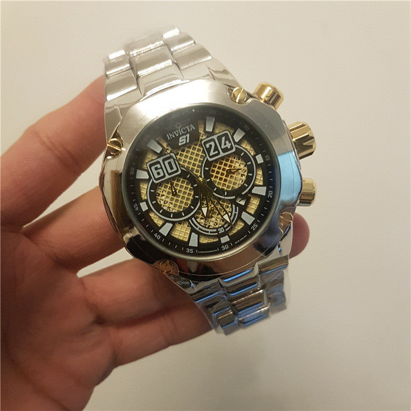 Invicta Watch - 3D Black Background