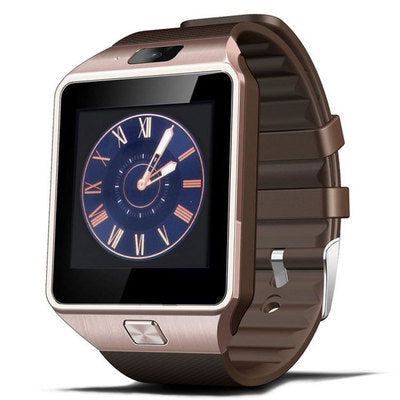 Watch DZ09 SportConnect Smart Watch in black with a 1.5-inch capacitive screen and stylish design.
