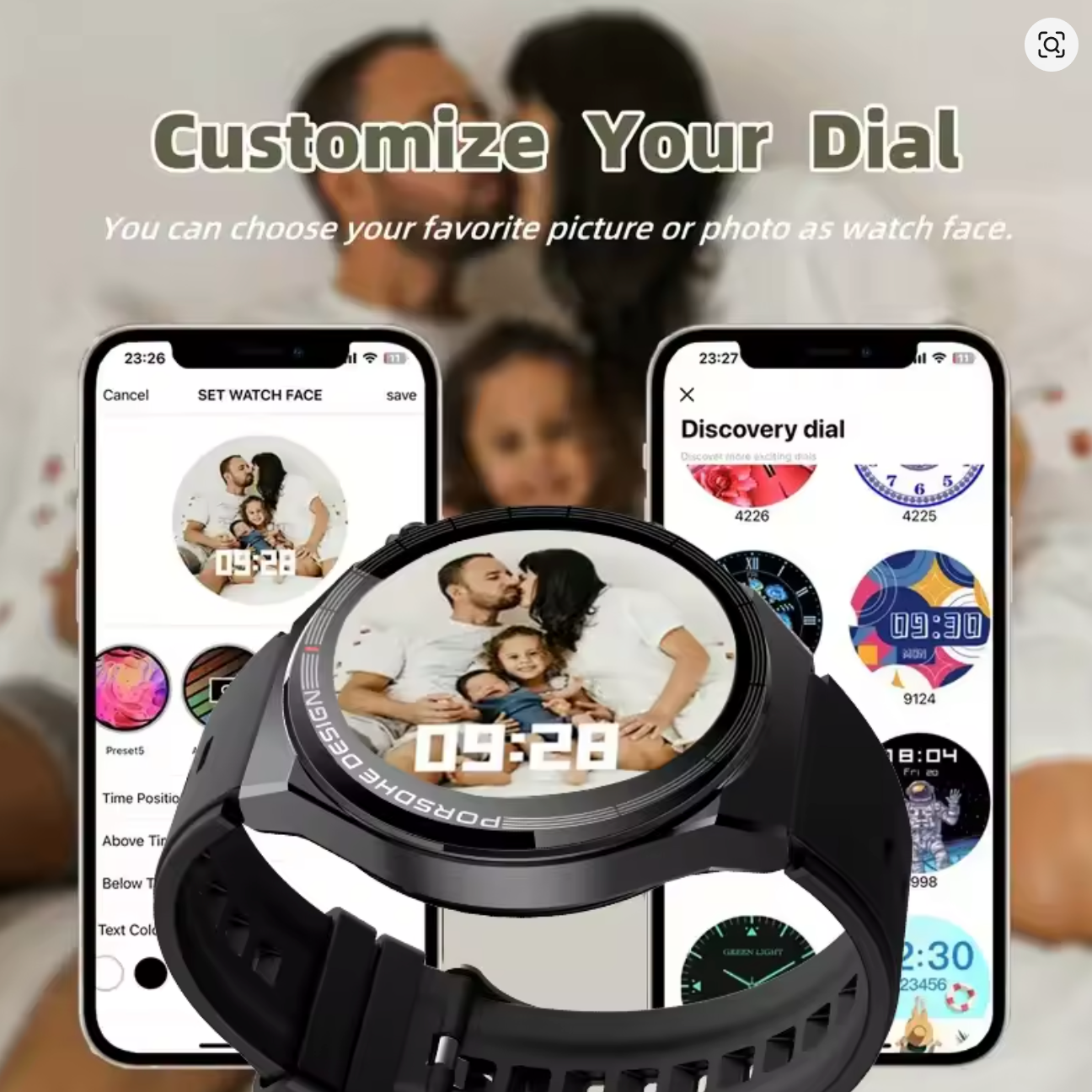 W&O X5 Pro SportConnect Smart Watch