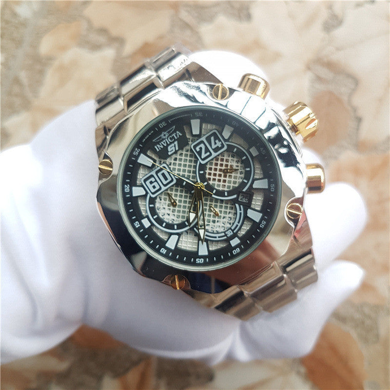 Invicta Watch - 3D Black Background